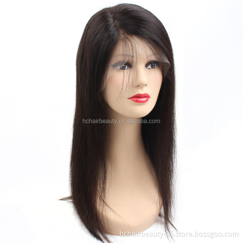 factory direct sale 13*6 synthetic Wig Pre Plucked Transparent Lace Front raw brazilian hair lace front wigs